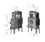 Morso 2B Classic Dimensions